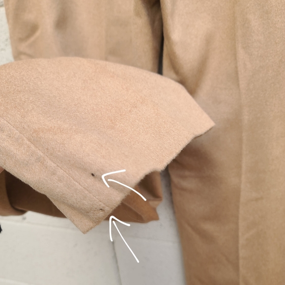 MaxMara | Pescia Camel Hair Straight Leg Trousers Size 10 - Picture 11 of 13